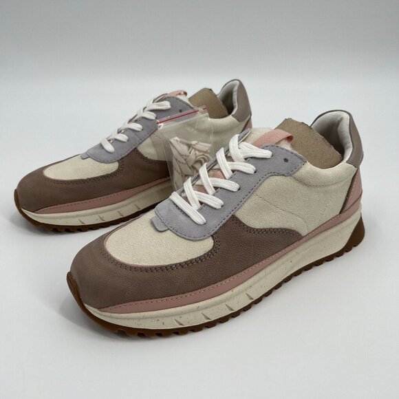 Madewell Women's Kickoff Trainer Sneakers Sherpa-Lined MWL Cloudlift sz 9.5 - Picture 1 of 11